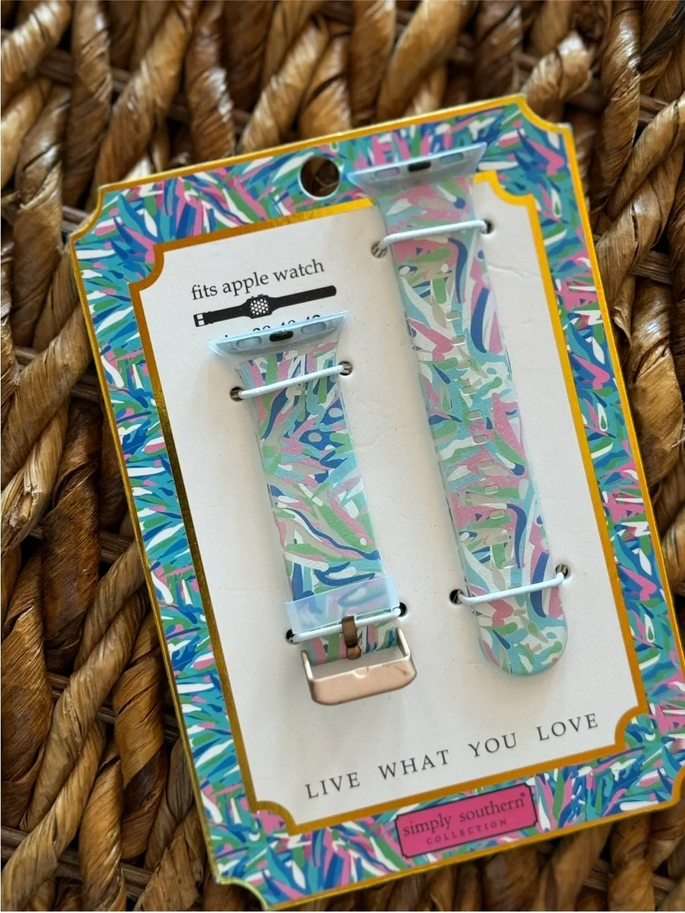 Simply Southern Pastel Abstract Apple Watch Band